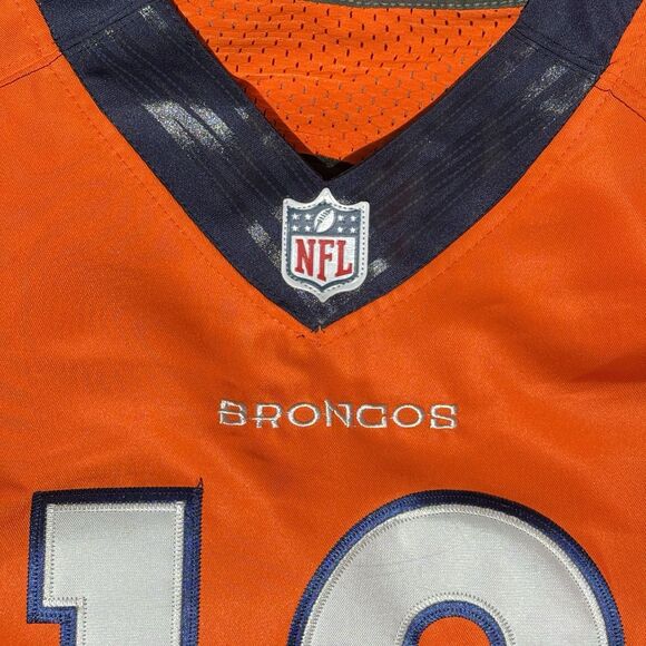 NEW Nike Elite Authentic Peyton Manning Denver Broncos Orange Jersey 48 NWT - Picture 12 of 15